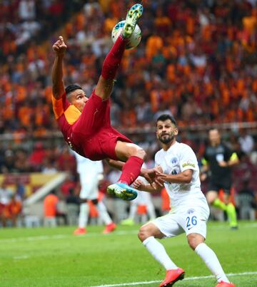 En su primer partido en la Superliga Turca, Falcao anotó un gol para Galatasaray ante Kasimpasa. El Tigre puso a saltar al Türk Telekom.