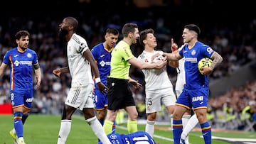 Getafe pulls off stunning 1-0 win at Real Madrid, but controversy erupts after a dangerous challenge by Antonio Rüdiger.