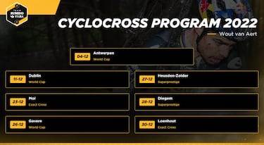 Van Aert retrasa su debut en la temporada de ciclocross