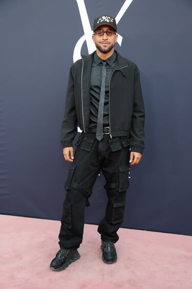 Hamza Zaidi en la fiesta presentación “YSL Love Game”.
 
 
 