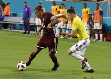 La Selección Colombia dirigida por el técnico encargado, Arturo Reyes, venció a la Venezuela de Rafael Dudamel en partido amistoso jugado en Miami