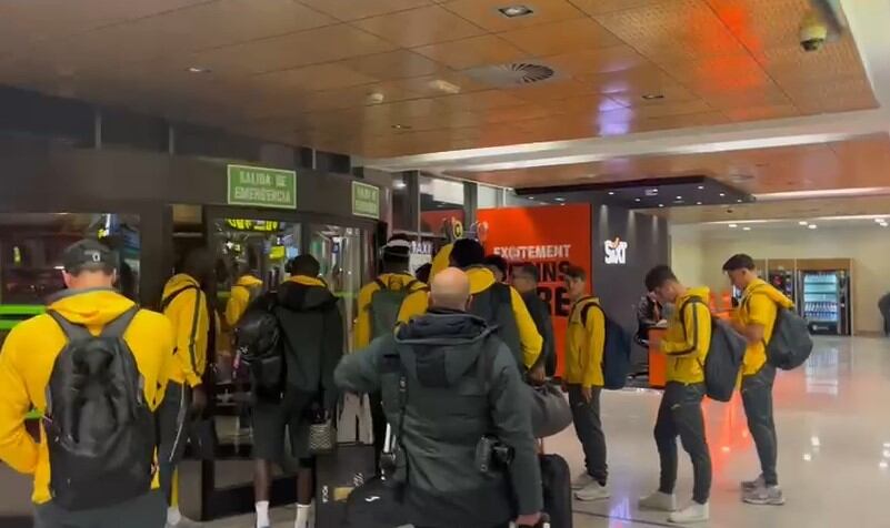 Aterrizaje forzoso del Villarreal en Santander