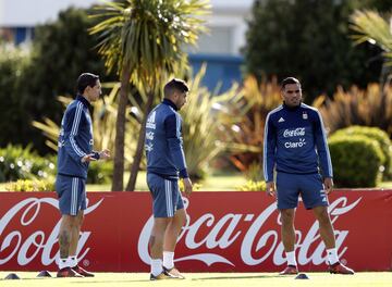 Buenos Aires 02 Octubre 2017
Eliminatorias Rusia 2018
Entrenamiento de la SelecciÃ³n Argentina previo al partido contra Peru, en el Predio Julio H Grondona.

Foto Ortiz Gustavo 