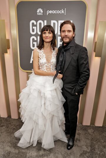 El actor Daniel Brhl junto a su mujer Felicitas Rombold.