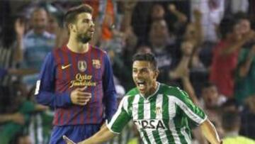 <b>GOLEADOR. </b>Rub¨¦n Castro cerr¨® la temporada con los dos goles que le hizo el s¨¢bado al Barcelona.
