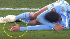 Conmoción en el Etihad por la escalofriante lesión de Matheus Nunes