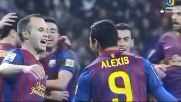Los 2 goles con que Alexis hizo sufrir a Mourinho en España