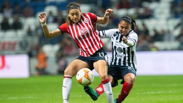 Guadalajara y Monterrey empataron 1-1 en un reñido duelo que dejó a Desirée Monsiváis fuera de los cuartos de final de la Liga MX Femenil; Bernal y Padilla fueron las anotadoras.