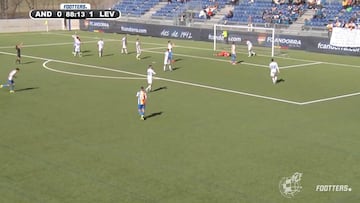 Resumen del Andorra vs. Atl¨¦tico Levante