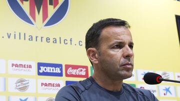 22/08/19 ENTRENAMIENTO DEL VILLARREAL
 RUEDA DE PRENSA
 JAVI CALLEJA
 