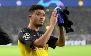 Jadon Sancho of Borussia Dortmund