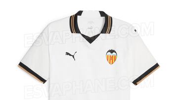 Así será la nueva camiseta del Valencia