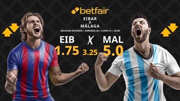 SD Eibar vs. Málaga CF: horario, dónde ver, pronósticos y clasificación