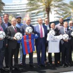 La presentación de El Clásico en Miami en imágenes