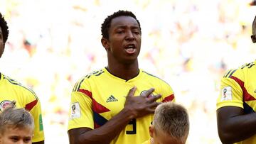 Óscar Murillo, central de la Selección Colombia