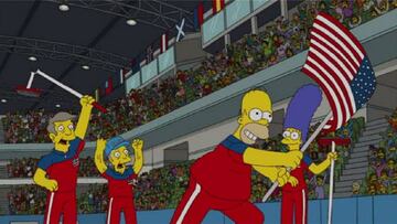 Los Simpson previeron (una vez más) quién ganaría en los Juegos Olímpicos de Invierno