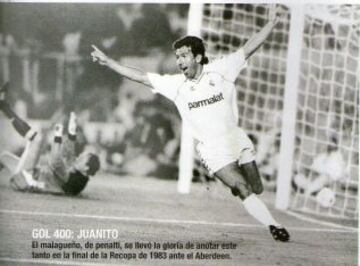 En los 10 años que defendió la camiseta del Real Madrid, el delantero le anotó diez goles al Barcelona.