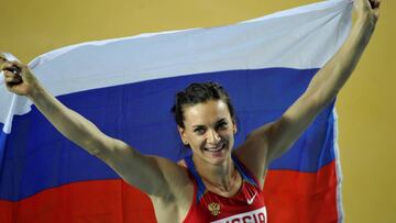 Yelena Isinbayeva.