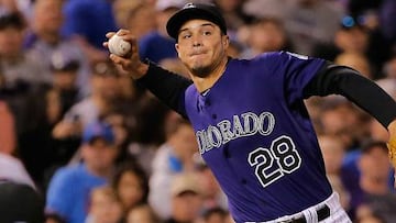 Nolan Arenado tuvo el a&ntilde;o paso n&uacute;meros de crack.