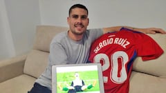 Sergio Ruiz, ex del Racing ahora en el Granada.