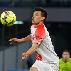 La extensa sequía de ‘Chucky’ Lozano sin marcar gol con Napoli
