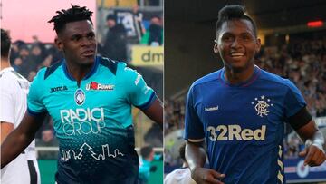 Duv&aacute;n Zapata y Alfredo Morelos, delanteros colombianos en Europa