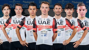 McNulty lidera la formaci&oacute;n del UAE Team Emirates en la Vuelta a Murcia.
