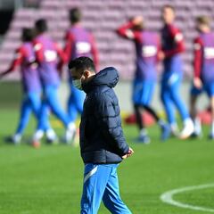 Xavi no recupera a ningún lesionado para la Copa