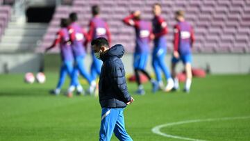 Xavi no recupera a ningún lesionado para la Copa