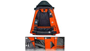 La chaqueta de esqu superventas en Amazon es clida e impermeable