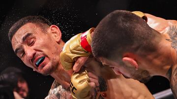 The Spaniard sent Holloway to the canvas in the third round with a huge left hook, the first time the American has been knocked out.