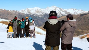 Las j¨®venes promesas del snowboard se re¨²nen por primera vez en Bo¨ª Ta¨¹ll