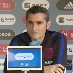 Valverde: "Sabemos la dificultad que tiene jugar contra el Atleti"