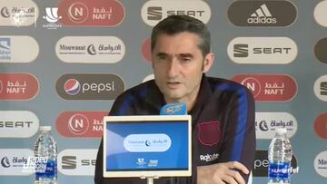Valverde: "Sabemos la dificultad que tiene jugar contra el Atleti"