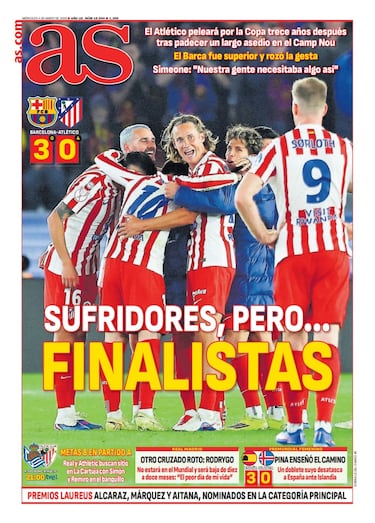 Las portadas de AS de marzo