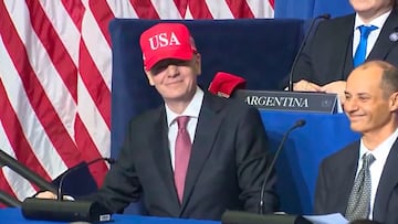 Infantino se viste de MAGA en la Junta de Paz de Trump