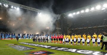 Copenhague-Atl¨¦tico de Madrid en im¨¢genes