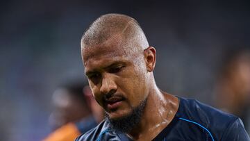 Salomon Rondon of Pachuca during the FIFA Club World Cup 2025 Group - H match between Al Hilal and CF Pachuca at Geodis Park Stadium on June 26, 2025 in Nashville, Tennessee, United States.