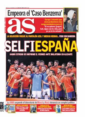 Las portadas de AS de noviembre