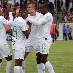 Nacional derrota al Pasto y queda segundo en la Liga