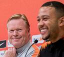 Ronald de Boer, claro: reclama el 4-3-3 y duda sobre Depay