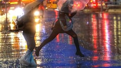 WATCH Severe Storms Slam DC: Streets flood as major weather system moves through the DMV