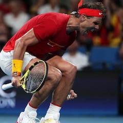 Y Nadal lo volvió a hacer: vean el punto definitivo que metió a España en la final