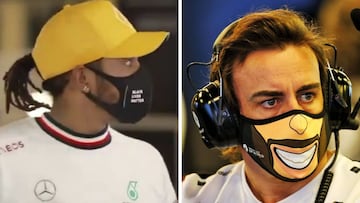 La reacción de la reacción: Alonso, tras ver el vídeo de Hamilton alucinando con su R25