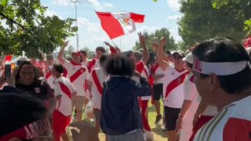 Los hinchas peruanos ‘calientan’ el duelo ante la Roja con este cántico contra los chilenos