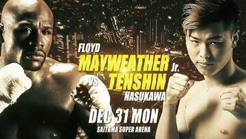 Mayweather - Nasukawa: horario, TV, cartelera y cómo ver online