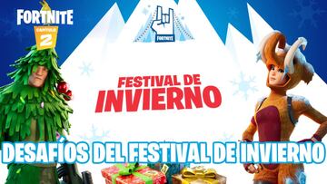 Fortnite Capítulo 2 - Temporada 1 | Guía de desafíos del Festival de Invierno
