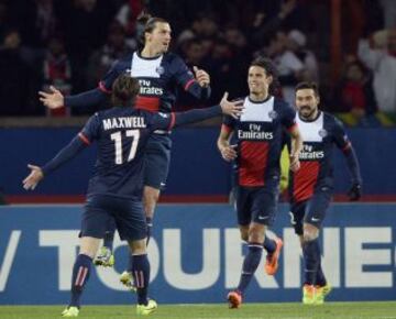 Paris Saint-Germain-Olympiakos Piraeus  Zlatan Ibrahimovic