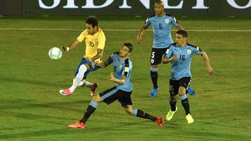 Show de Neymar y Paulinho para acercar a Brasil al Mundial