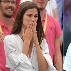 Sandra Gago se rinde a Feliciano López y al tenis tras su doblete en Queen's
